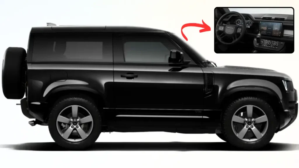 Land Rover Defender v8 price in india