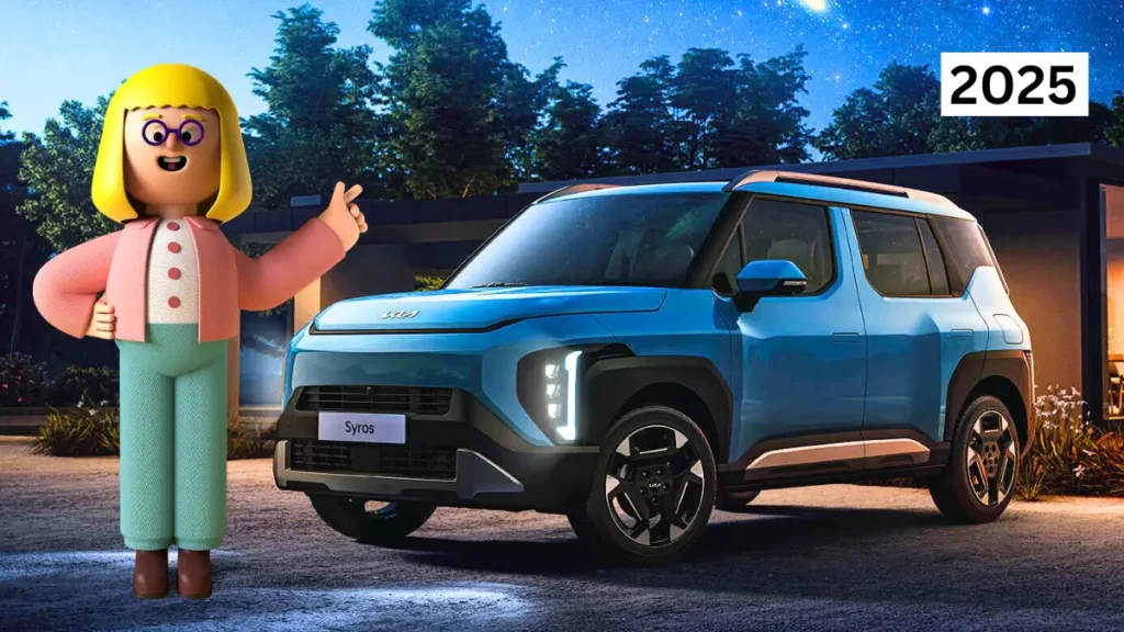 New Kia Syros 2025 की लॉन्च डेट