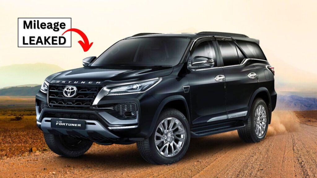 New Fortuner Facelift Diesel Mileage