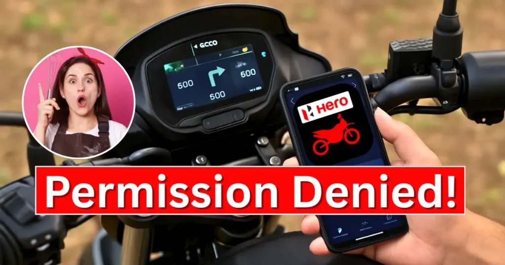 Hero Ride Guide Permission Problem