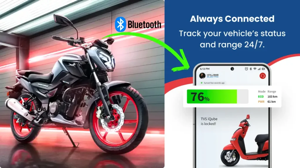 TVS Raider में Bluetooth कैसे कनेक्ट करें